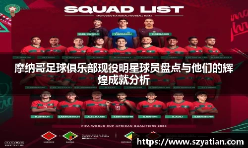 摩纳哥足球俱乐部现役明星球员盘点与他们的辉煌成就分析